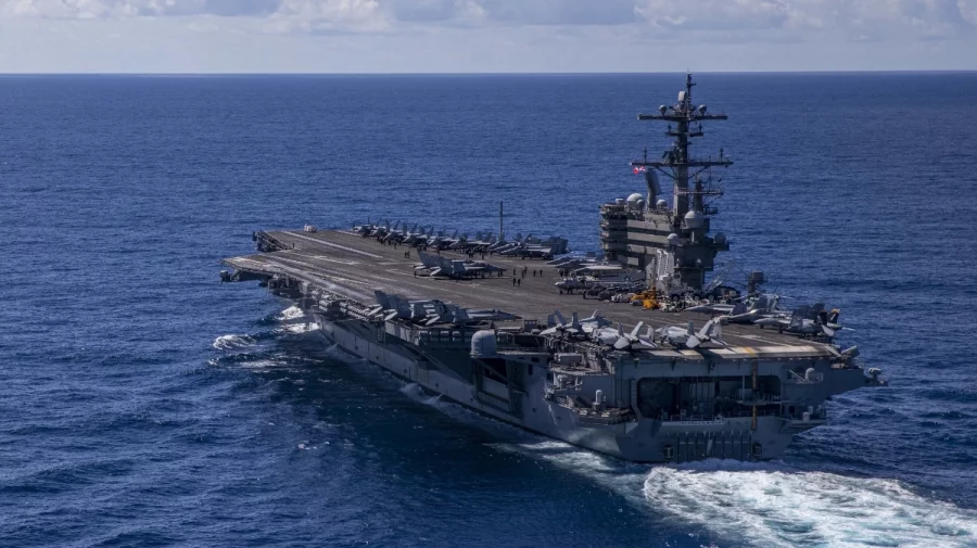 মধ্যপ্রাচ্যের পথে আরও একটি মার্কিন রণতরি